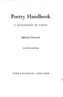 Front cover of Poetry handbook by Deutsch, Babette