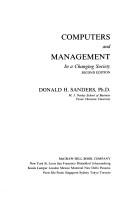 Cover of Computers and management in a changing society by Donald H. Sanders