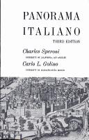 Cover of Panorama italiano by Speroni, Charles