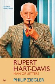 Front cover of Rupert Hart-Davis by Philip Ziegler