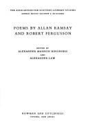Cover of Poems by Allan Ramsay and Robert Fergusson by Alexander Manson Kinghorn