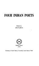 Cover of Four Indian poets by John R. Milton