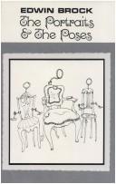 Front cover of The portraits & the poses by Edwin Brock