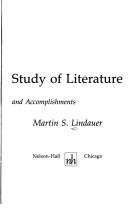 Front cover of The psychological study of literature by Martin S. Lindauer