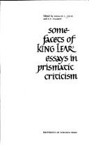 Front cover of Some facets of King Lear by Rosalie Littell Colie