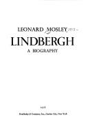 Cover of Lindbergh by Leonard Mosley