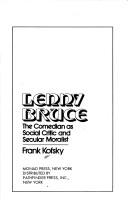 Front cover of Lenny Bruce by Frank Kofsky