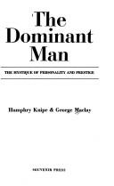 Cover of The dominant man by George R. Maclay