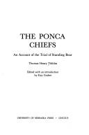 Cover of The Ponca chiefs by Thomas Henry Tibbles