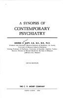 Front cover of A synopsis of contemporary psychiatry by George A. Ulett