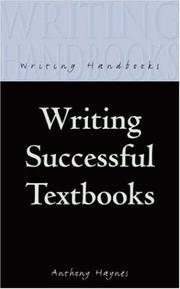 Front cover of Writing Successful Textbooks by Anthony Haynes