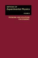 Cover of Problems and solutions for students by Hornyak, William F.