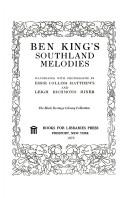 Front cover of Ben King's southland melodies by Ben King