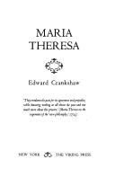 Front cover of Maria Theresa by Edward Crankshaw