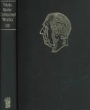 Front cover of Niels Bohr, collected works by Niels Bohr