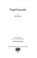 Cover of Tragi-comoedia by Rowe, John