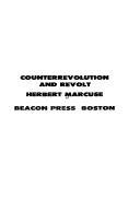 Cover of Counterrevolution and Revolt by Herbert Marcuse