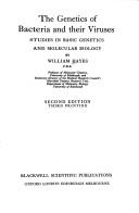 Front cover of The genetics of bacteria and their viruses by William Hayes
