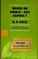Front cover of Mixed or single-sex school? by Reginald Rowland Dale
