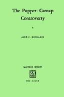 Front cover of The Popper-Carnap controversy by Alex C. Michalos