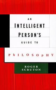 Front cover of An intelligent person's guide to philosophy by Roger Scruton