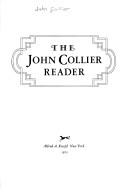 Cover of The John Collier reader by John Collier