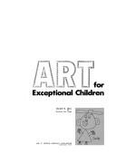 Front cover of Art for exceptional children by Donald M. Uhlin