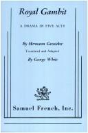 Cover of Royal gambit by Hermann Gressieker