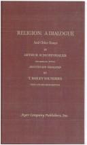 Front cover of Religion: a dialogue, and other essays by Arthur Schopenhauer