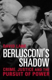 Cover of Berlusconi's Shadow by Lane, David