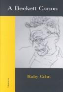 Cover of A Beckett canon by Ruby Cohn