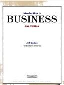 Cover of Introduction to business by Jeff Madura