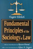 Front cover of Grundlegung der Soziologie des Rechts by Eugen Ehrlich