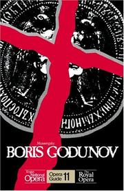 Front cover of Boris Godunov by Modest Petrovich Mussorgsky