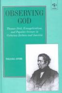 Cover of Observing God by William J. Astore