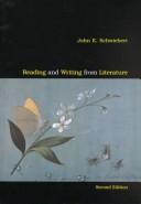 Cover of Reading and writing from literature by John E. Schwiebert