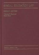 Front cover of Special education law by Thomas F. Guernsey