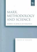 Front cover of Marx, methodology, and science by Walker, David M.