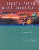 Cover of Financial analysis with Microsoft Excel by Timothy R. Mayes