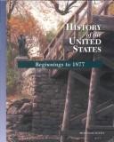 Front cover of History of the United States by Lorna C. Mason