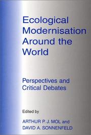 Front cover of Ecological modernisation around the world by A. P. J Mol