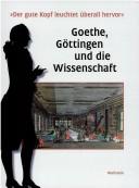 Cover of "Der gute Kopf leuchtet überall hervor": Goethe, Göttingen und die Wissenschaft (German Edition) by Elmar Mittler