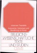 Cover of Autonomie, Gehorsam und Bewährung im Koran by Johannes Twardella