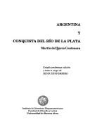 Front cover of Argentina y conquista del Río de la Plata by Martín del Barco Centenera