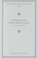 Front cover of Publishing drama in early modern Europe by Roger Chartier