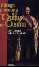Front cover of Riesgo y ventura del duque de Osuna by Antonio Marichalar
