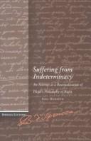 Cover of Suffering from indeterminacy by Axel Honneth