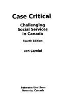 Cover of Case critical by Ben Carniol