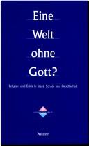 Front cover of Eine Welt ohne Gott? by Brigitte Sauzay