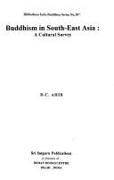 Cover of Buddhism in South-East Asia by D. C. Ahir